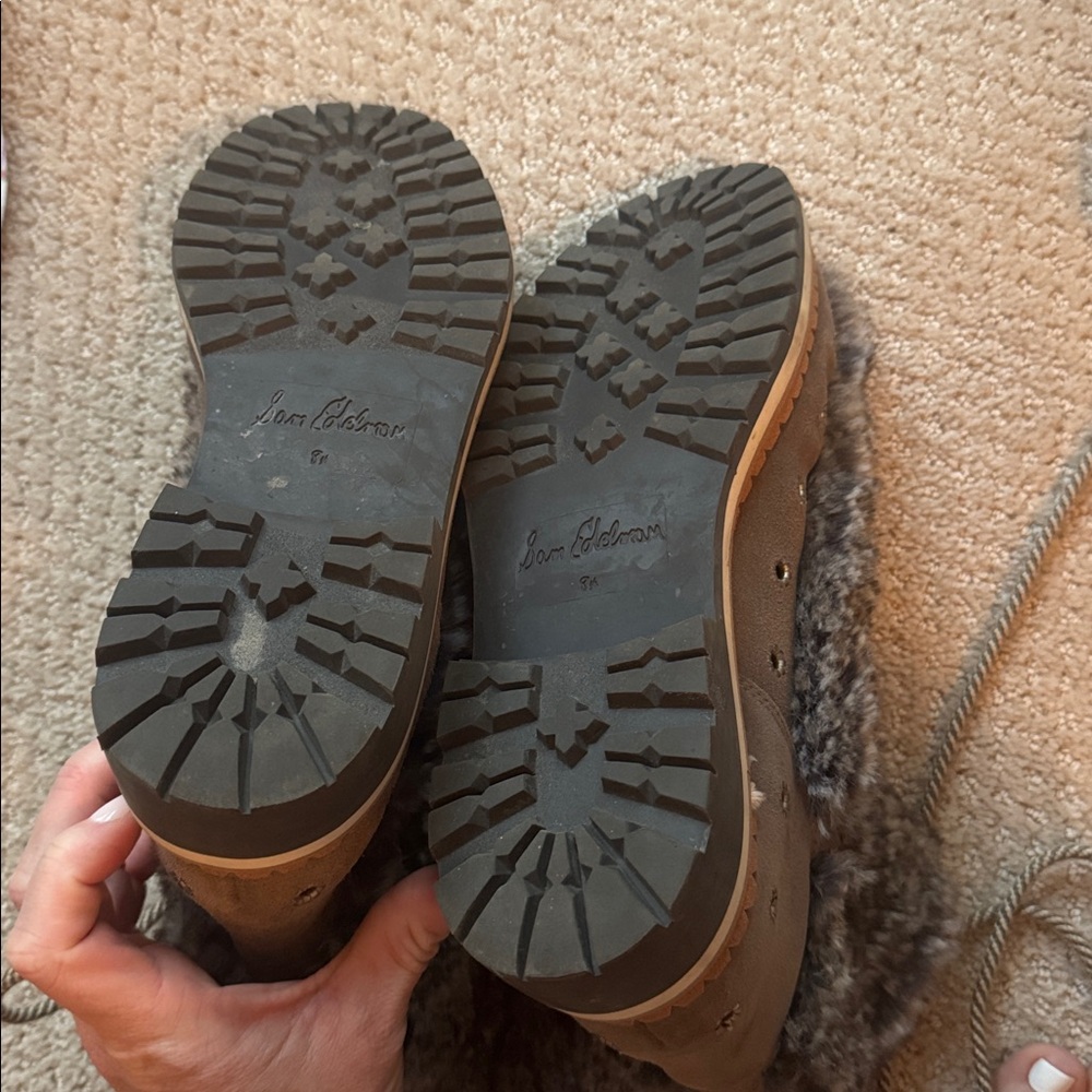 Sam Edelman Blanche Fur bootie 8.5 - Picture 5 of 5
